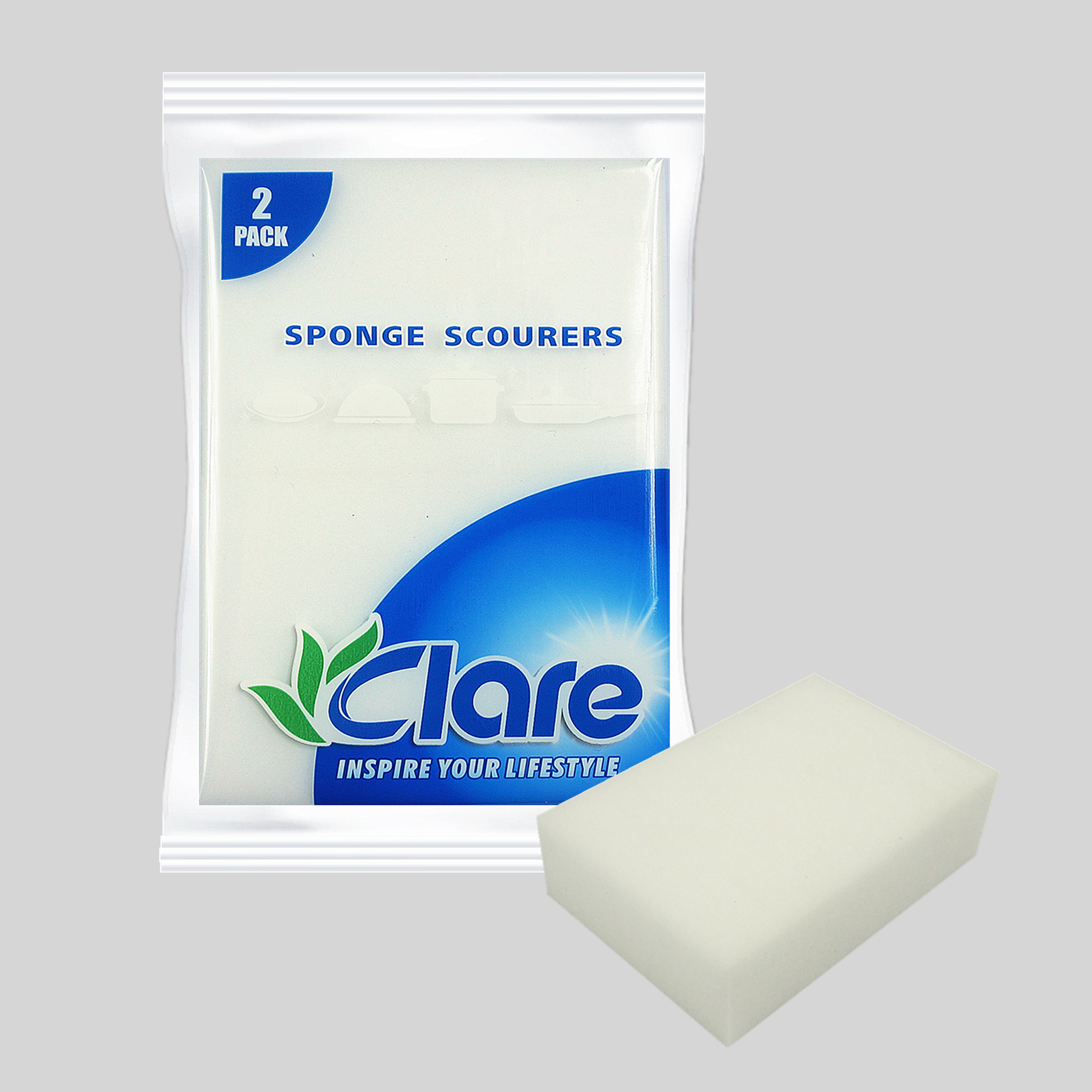 2pcs Magic Erasers (Melamine Sponges)